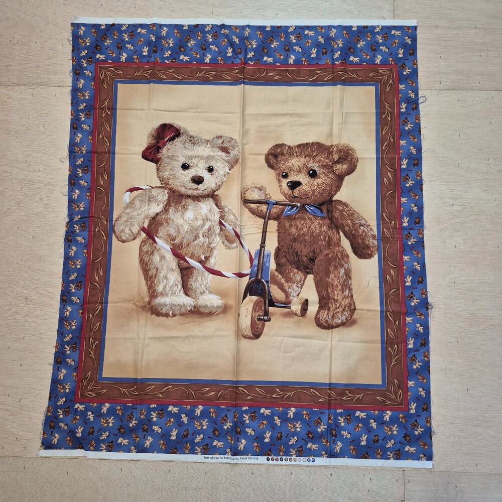 Fabri-Quilt Inc. "Bear with Me" Quilting Panel